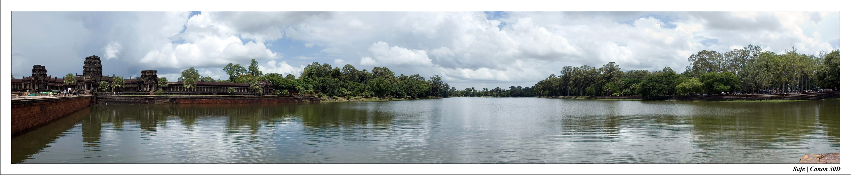 2006   07   Pano   Temple Angkor   Lac Angkor
